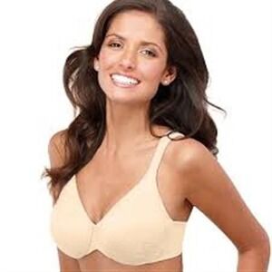NWT Bali 40DD Live It Up Underwire Bra 3353 Beige 122921